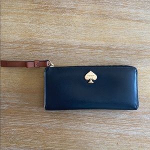 Kate Spade Black Leather Wallet